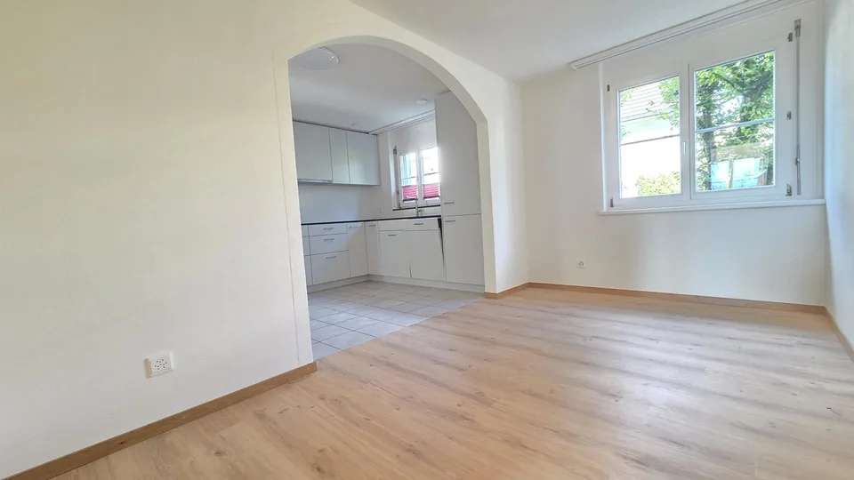 Renovierte Gartenwohnung mit Cheminée – photo 3 sur 12