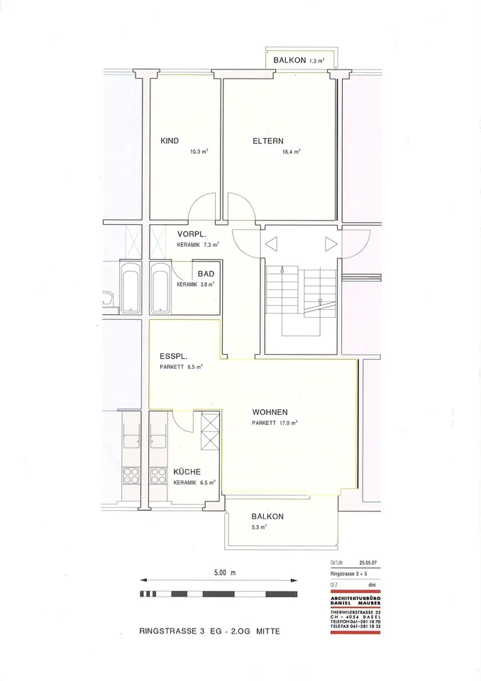 Schöne, ruhige 3,5-Zimmer-Wohnung in Reinach – Foto 12 von 12