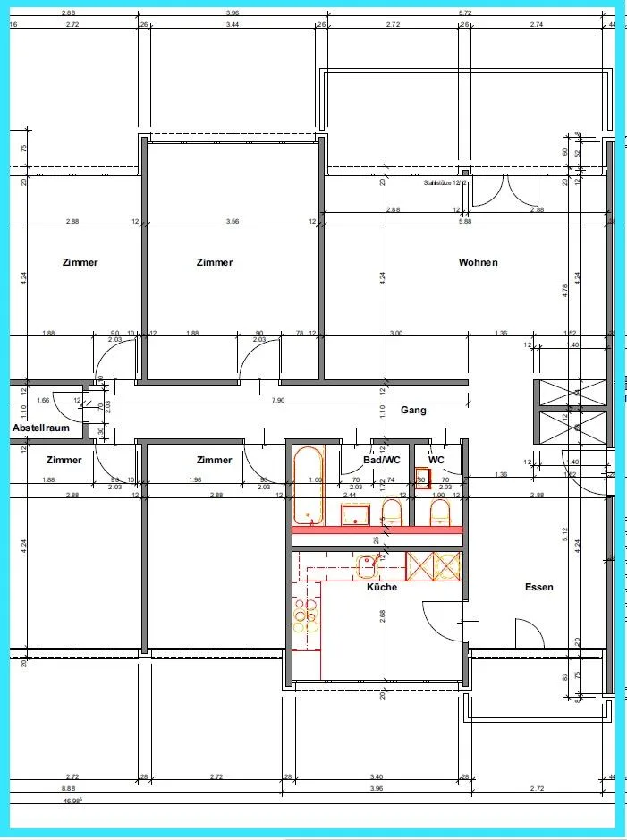 5½-Zimmerwohnung an zentraler und kinderfreundlicher Wohnlage – Foto 12 von 12