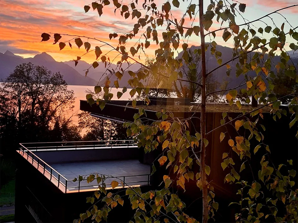 Exclusives modernes Wohnen mit See- und Bergsicht in St. Niklausen – Foto 18 von 19