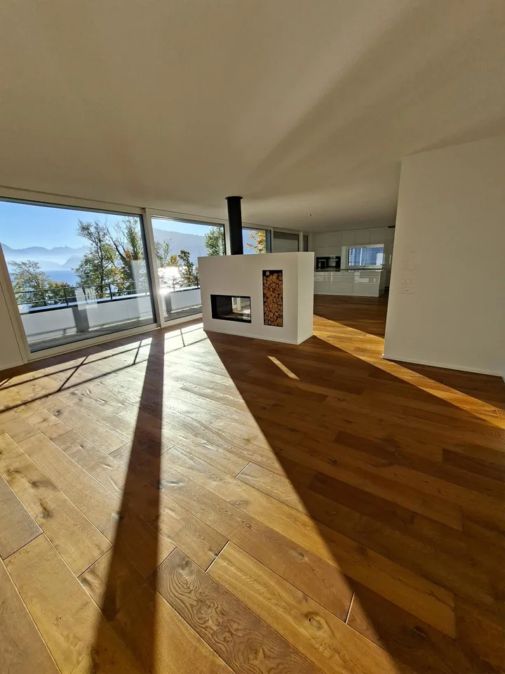 Exclusives modernes Wohnen mit See- und Bergsicht in St. Niklausen – Foto 6 von 19
