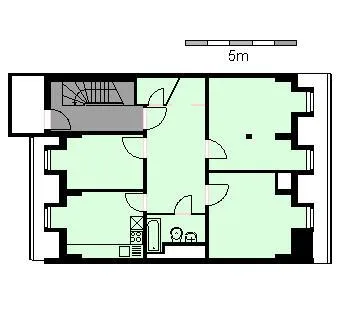 Gemütliche Altbau-Dachwohnung direkt am Bahnhof SBB! – Foto 3 von 3