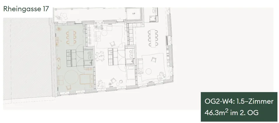 Neubauwohnung an der Rheingasse 17 in Basel zu vermieten – Foto 4 von 11