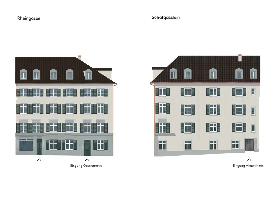 Neubau-Maisonettewohnung an der Rheingasse 17 in Basel zu vermieten – Foto 10 von 12
