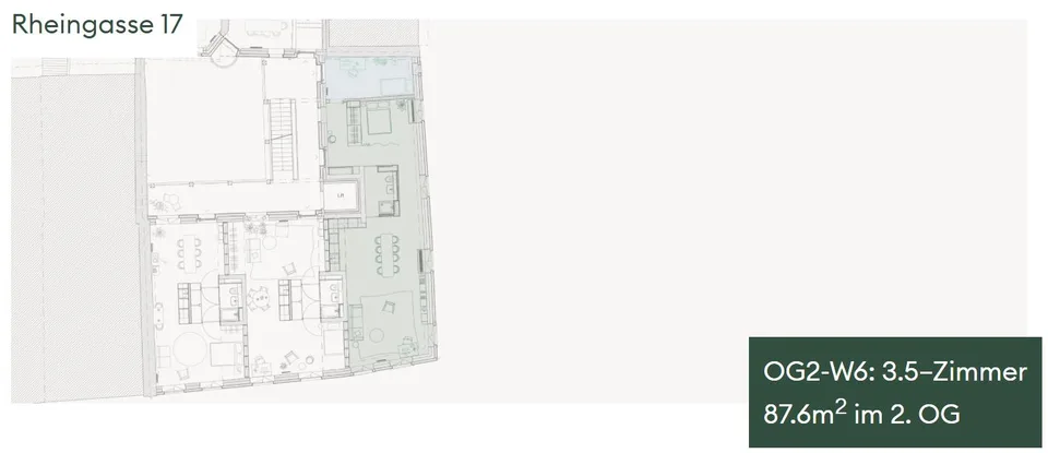 Neubauwohnung an der Rheingasse 17 in Basel zu vermieten – Foto 4 von 12