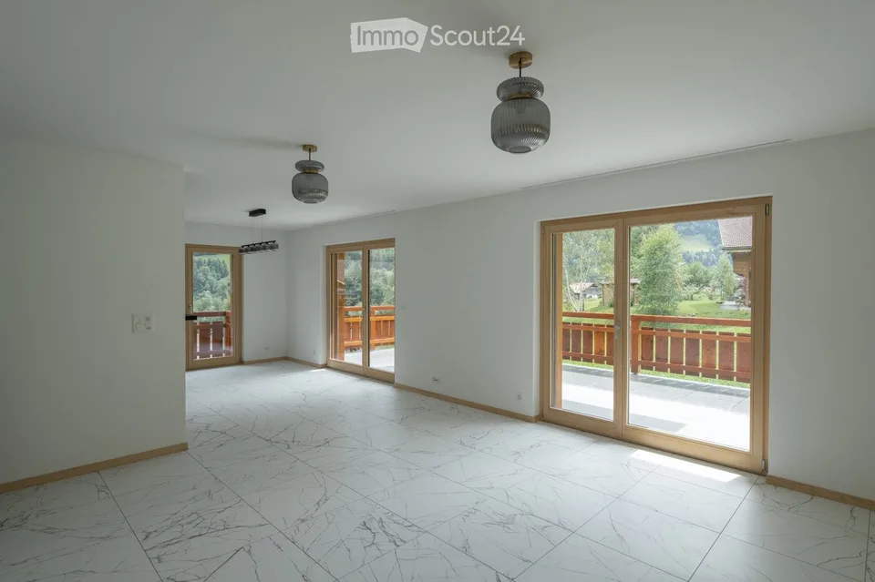 Appartement 4 1/2 à louer, neuf, à Val-d'Illiez