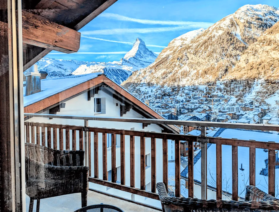 Verkauft / Sold / Vendu /  Hervorragende 5.5 Zimmer-Dachwohnung in Zermatt (Erstwohnung)