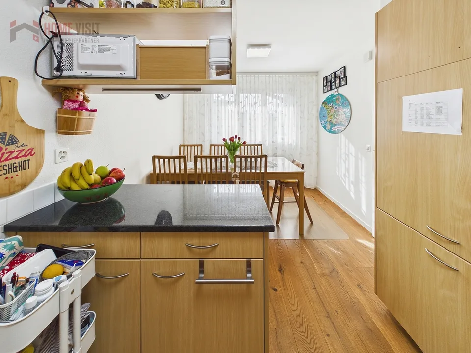 4.5-room apartment with balcony and hobby room in a quiet location