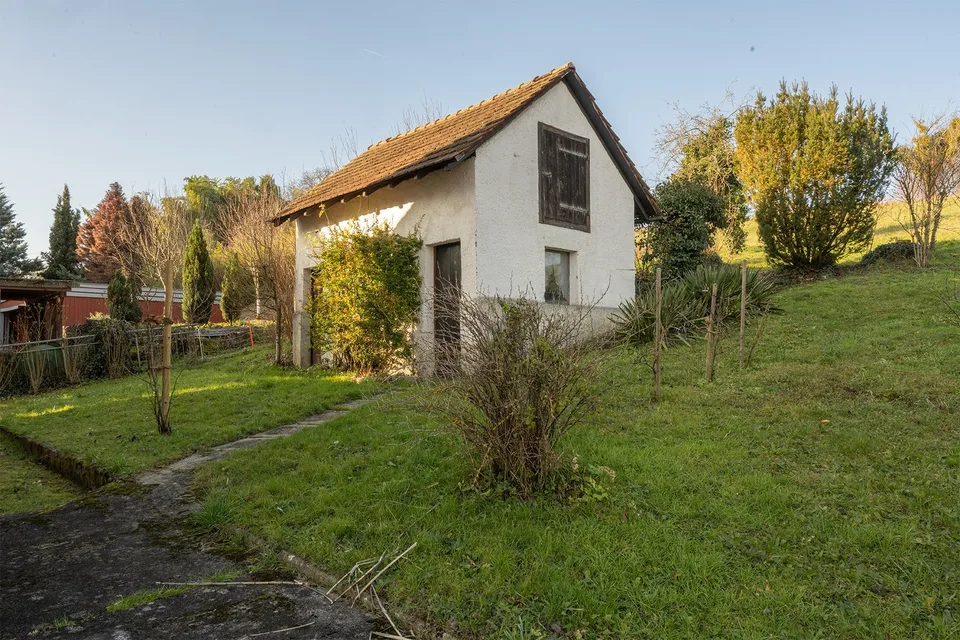 Casa unifamiliare di 5,5 locali più vecchia a Büsingen su un grande terreno