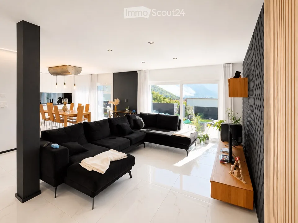 Bellissima villa moderna di 5,5 locali con vista