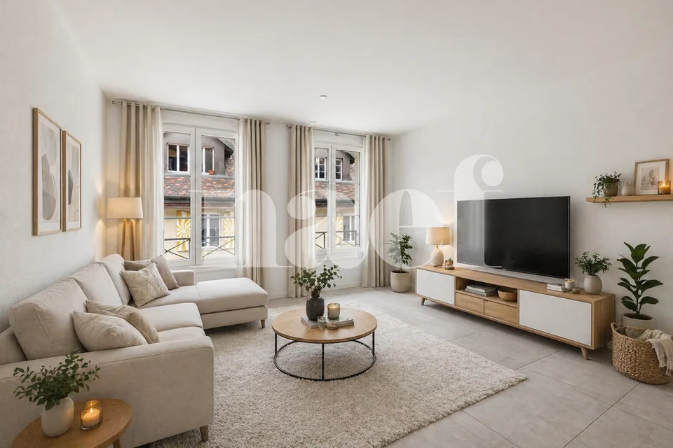 Appartement rénové de 3.5 pièces au coeur du village de Cormondrèche