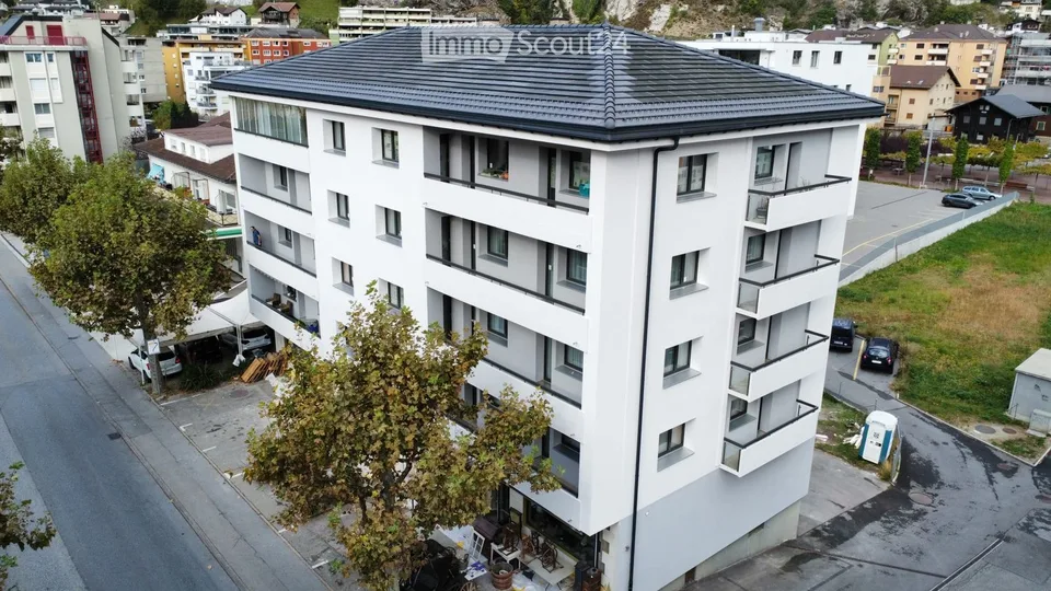 Appartamento di 4,5 locali con garage singolo a Naters