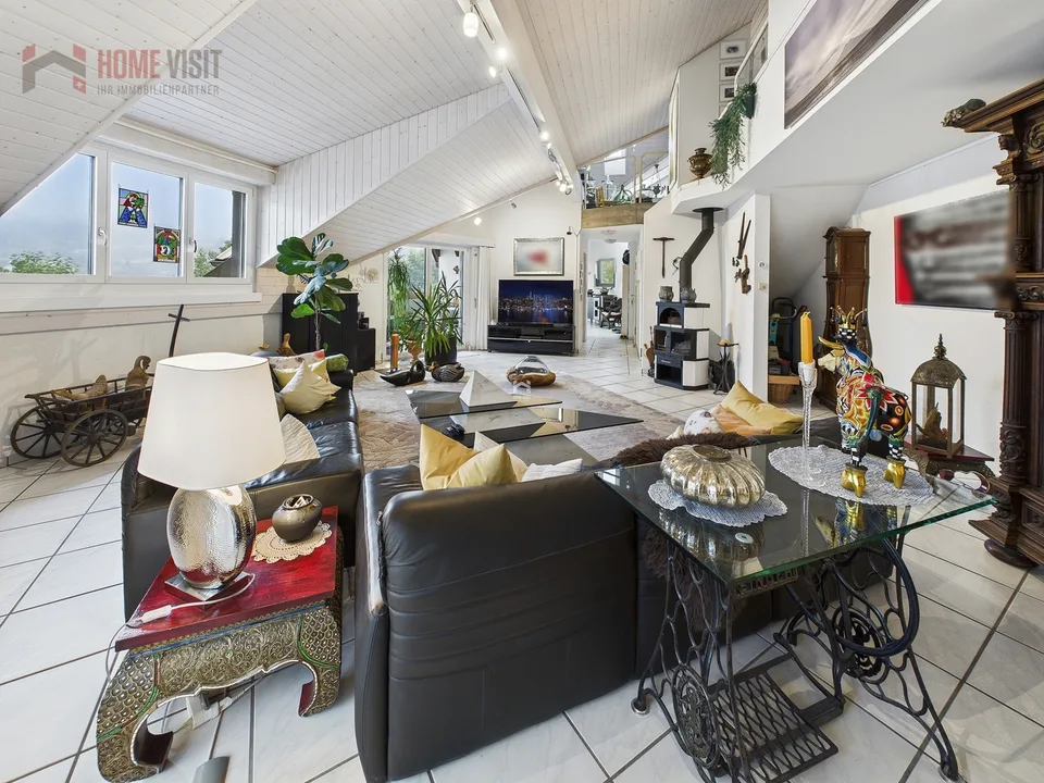 Traumhafte Maisonette-Wohnung mit Charme, Komfort und Weitblick