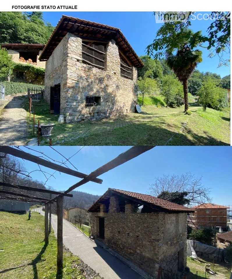 Rustico ristrutturato, giardino, geotermia vista Monte Rosa.
