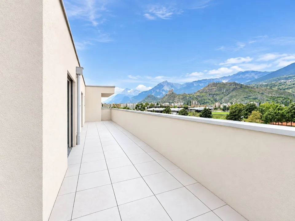 4.5 Zimmer Attikawohnung in Sion – Foto 5 von 26
