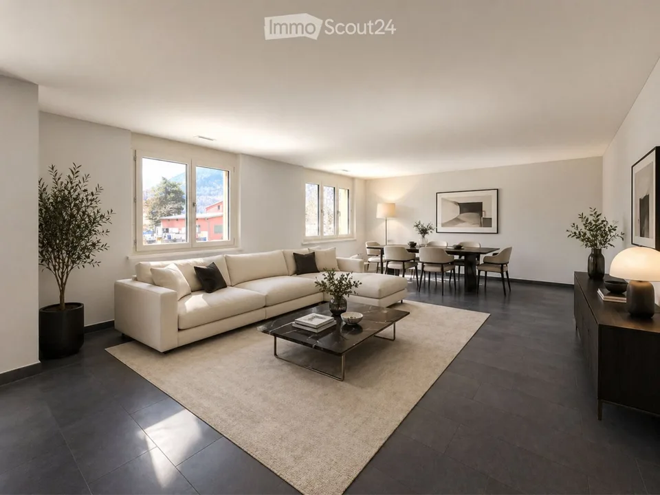 Moderne 4.5-Zimmer-Wohnung mit Minergie-Standard in Trimmis
