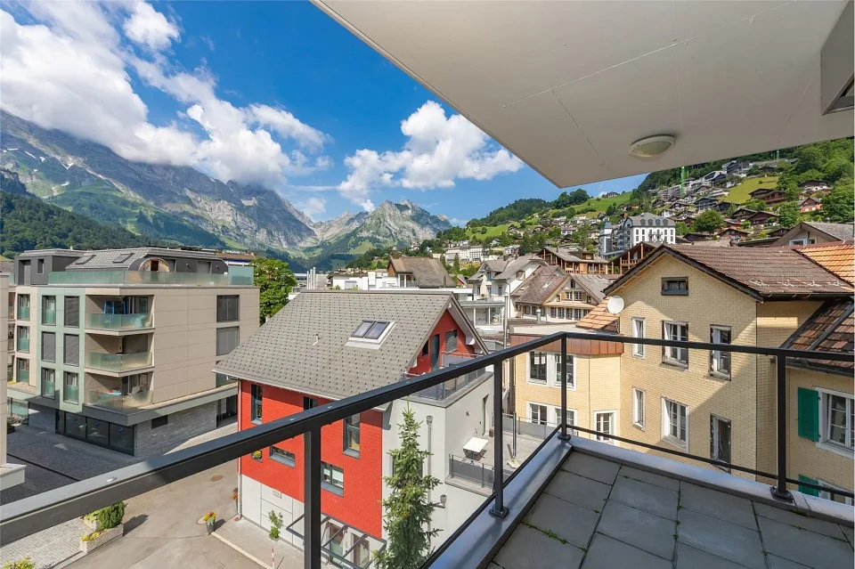 3.5 Zimmer-Ferienwohnung Villa Maria im Dorfzentrum von Engelberg