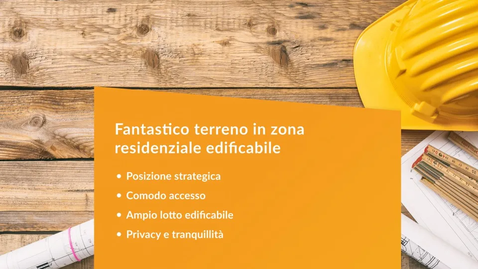 Interessante opportunità in zona residenziale ..