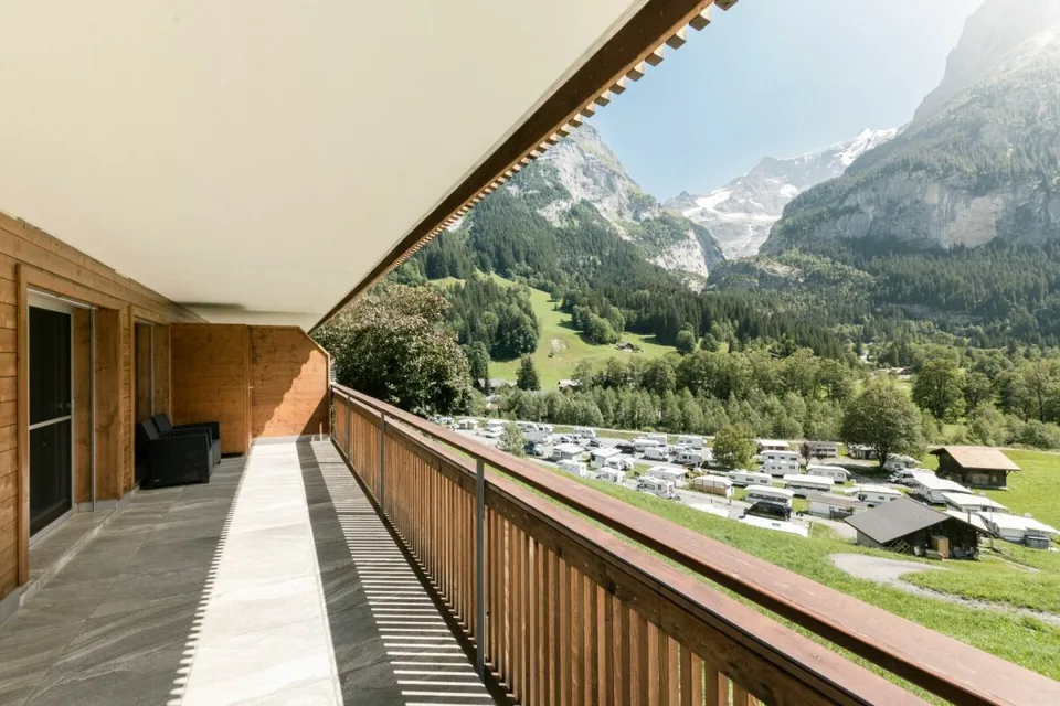 Grindelwald: Ruhige 3.5-Zimmer-Ferienwohnung mit Balkon und Gartensitzplatz – Foto 23 von 25