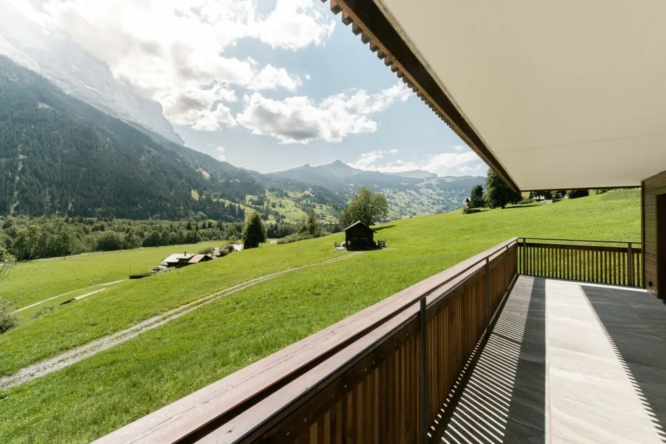 Grindelwald: Ruhige 3.5-Zimmer-Ferienwohnung mit Balkon und Gartensitzplatz – Foto 24 von 25