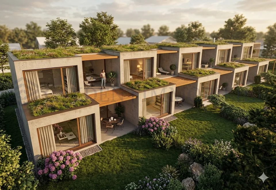 Villa D : Villa neuve contemporaine HPE à Veyrier !