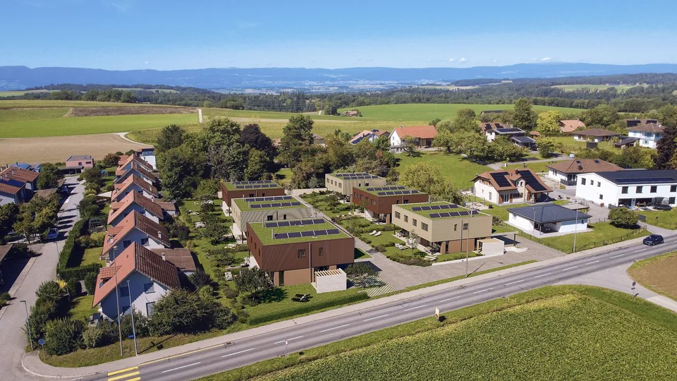 Start of a new residential project in Prez-vers-Noréaz [Villa 8]
