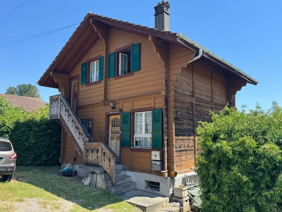 Joli chalet de 4-5 pièces avec vue sur le lac et les Dents-du-Midi