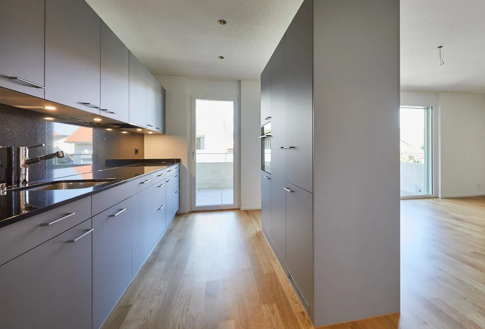 Bright 3.5-room apartment on the ground floor in Boningen