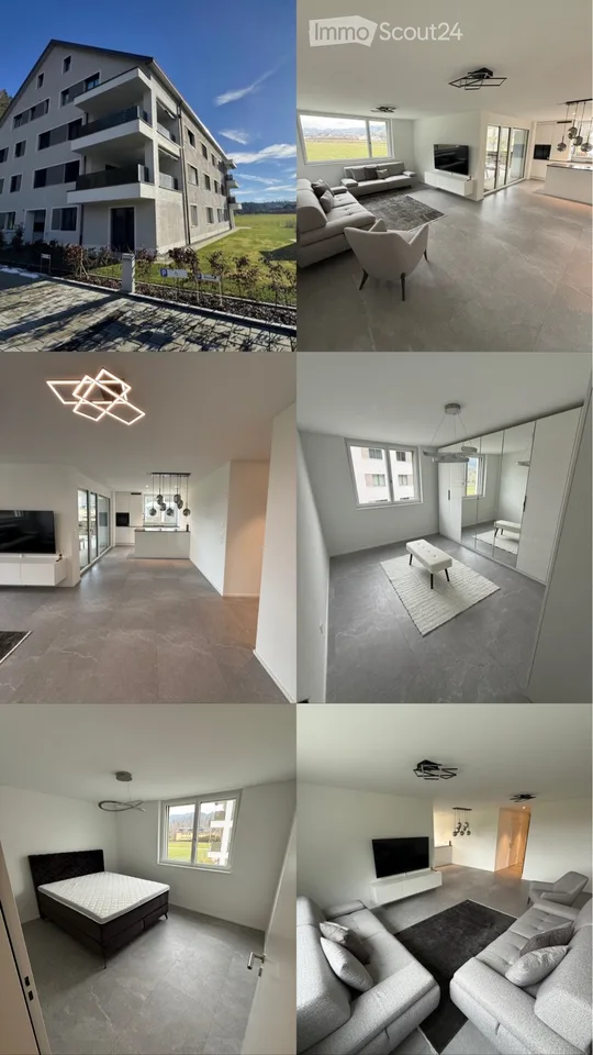3.5 Zi Neubauwohnung mit Aussicht - Turbenthal