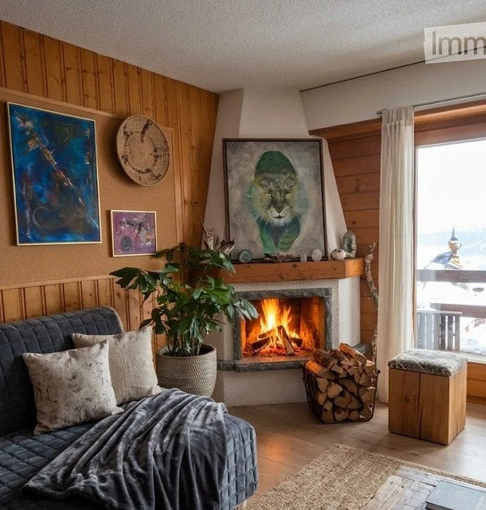 Appartement / Chalet- lumineux  avec terrasse  Vue dégagée