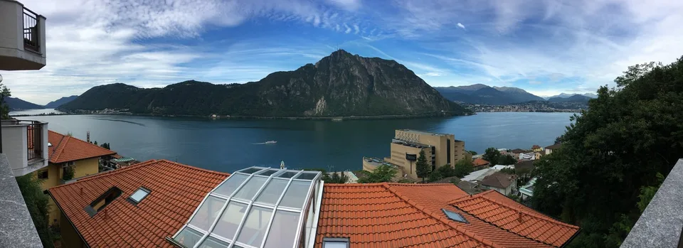STUPENDO 2 LOCALI CON TERRAZZO VISTA LAGO POSTO AUTO COPERTO