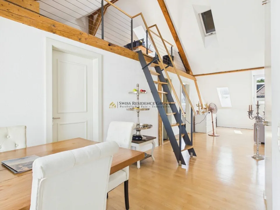 Habitation exclusive avec galerie, cheminée et lac de Zurich à distance de marche