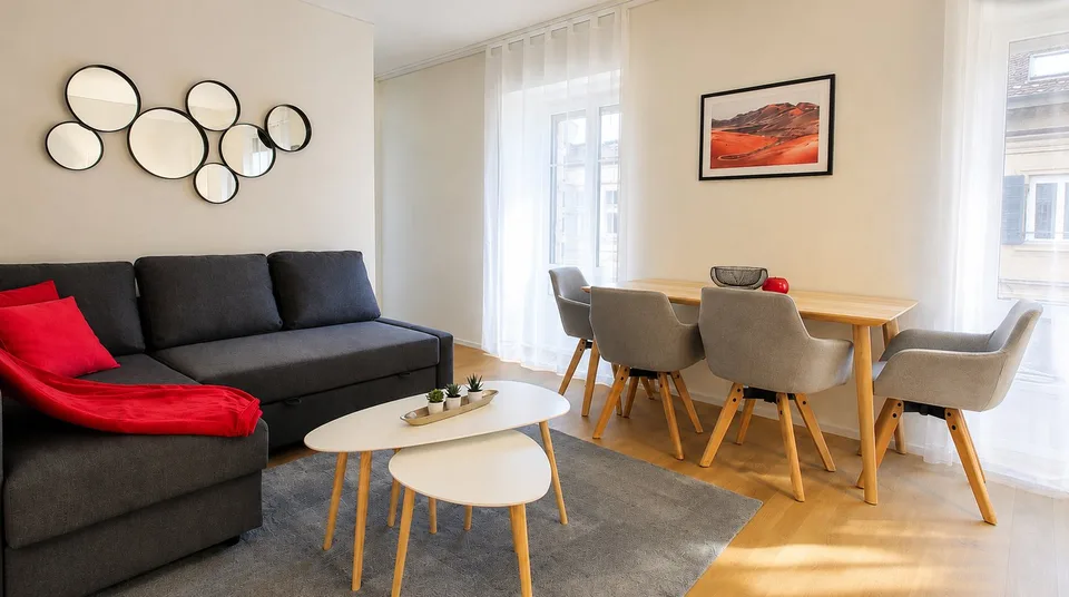 Large and Comfortable 1-Bed Apartment City Center – Foto 20 von 21