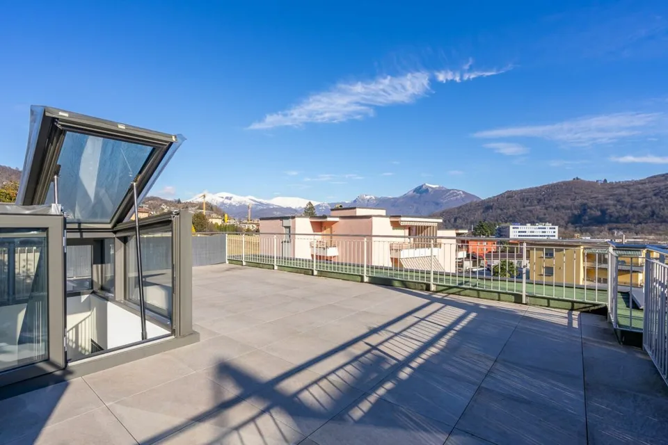 AGNO · CASA VACANZA · 2.5 LOCALI DI DESIGN CON ROOF TOP PANORAMICO