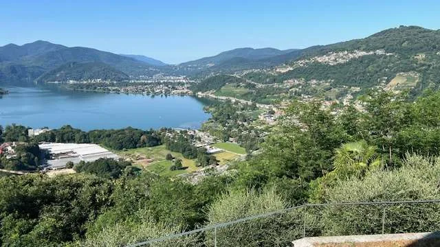 Lugano Muzzano Villa con vista lago mozzafiato piscina e bella terrazz – foto 5 di 22