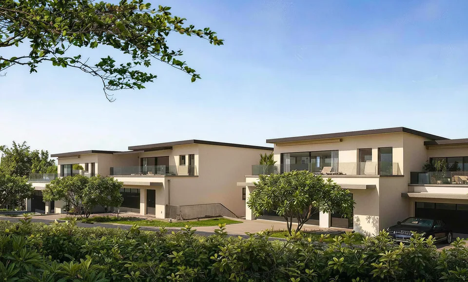 Terrassierte 5.5-Zimmer Neubau Haushälfte an erhöhter Lage