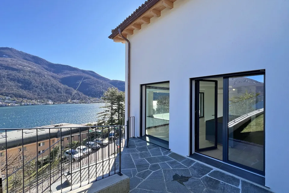 MAGNIFICA VILLA 7.5 LOCALI CON VISTA DA SOGNO A VICO MORCOTE