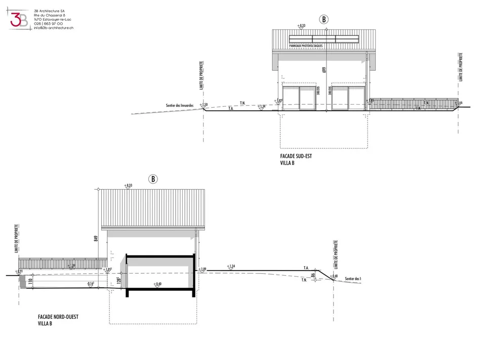 Neue Doppelhaushälfte mit 5,5 Zimmern, 587 m² Grundstück, Payerne – Foto 13 von 21