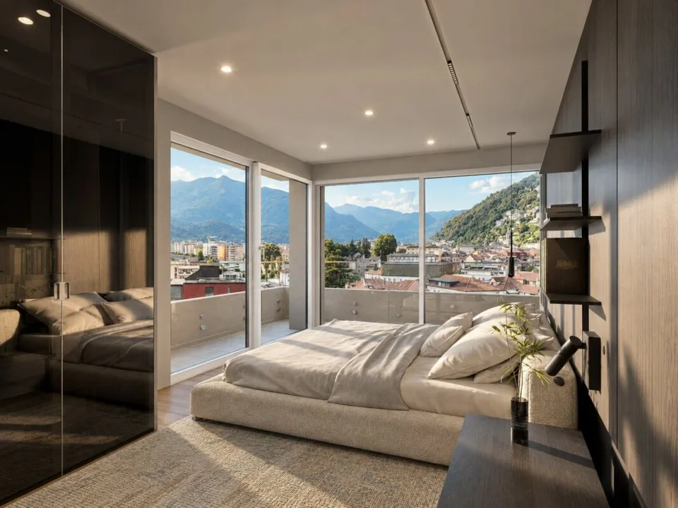 Vivi il lusso a Locarno - Prestigioso attico 4.5 locali in centro (... – photo 11 sur 25