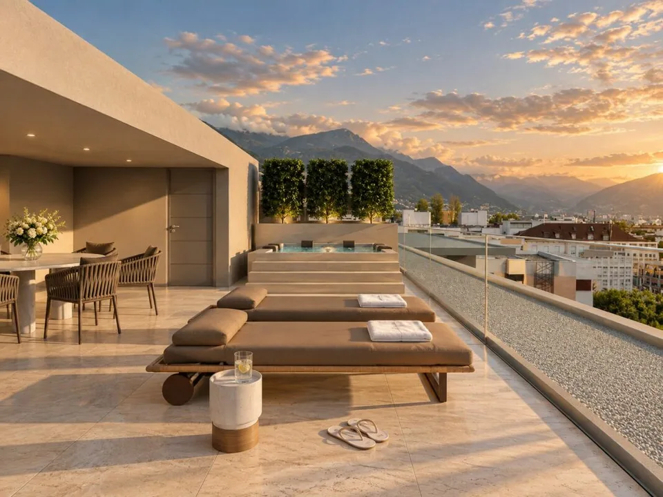 Vivi il lusso a Locarno - Prestigioso attico 4.5 locali in centro (... – photo 3 sur 25
