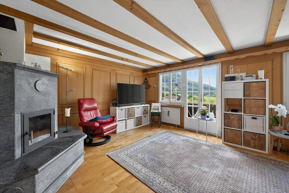 Bellissimo chalet con vista libera e studio preliminare per 2 case a terrazza con 4 appartamenti – foto 8 di 29