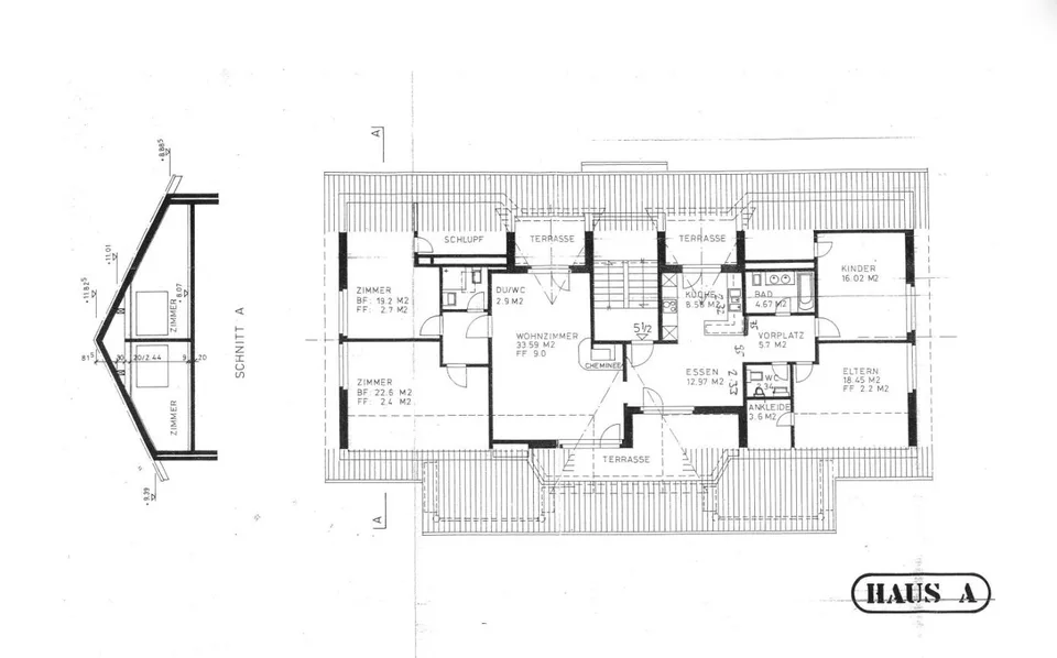 Frisch sanierte 5.5-Zimmer-Dachwohnung im schönen Schänis