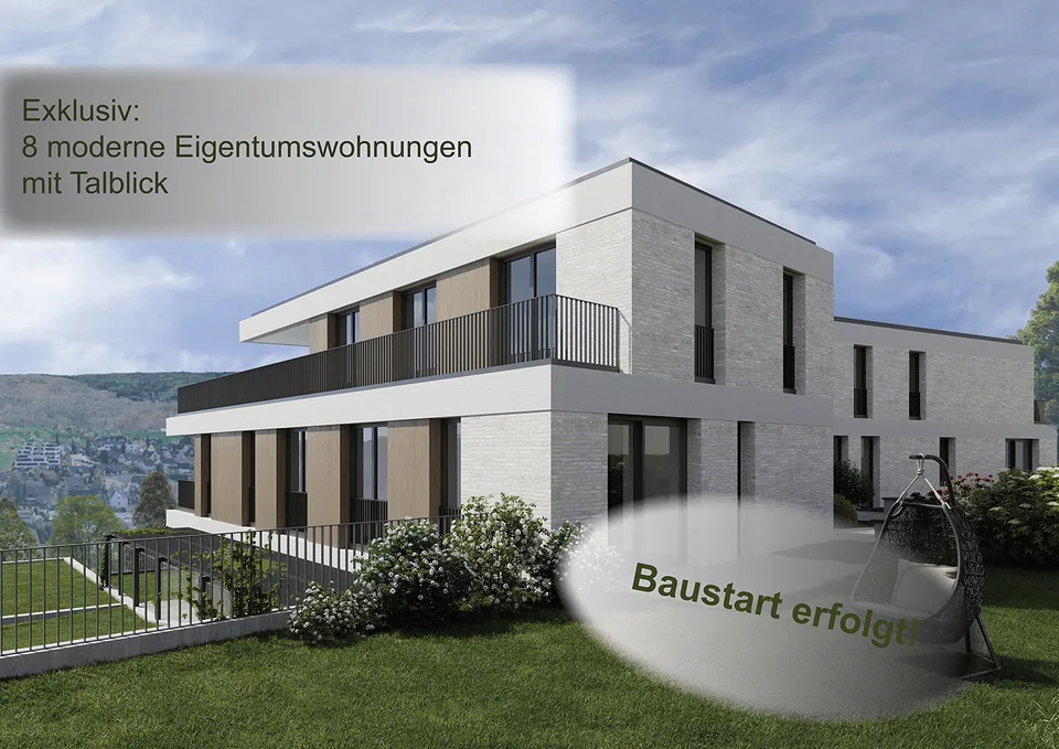Exklusive Gartenwohnung mit hoher Energieeffizienz und unverbaubarer Aussicht.Neue Preise! - W6