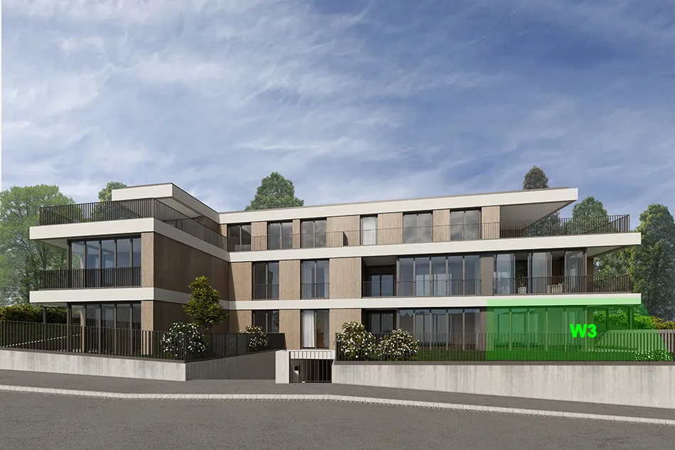 Appartement de jardin exclusif avec haute efficacité énergétique et vue sans obstacle. Nouveaux prix ! - W3