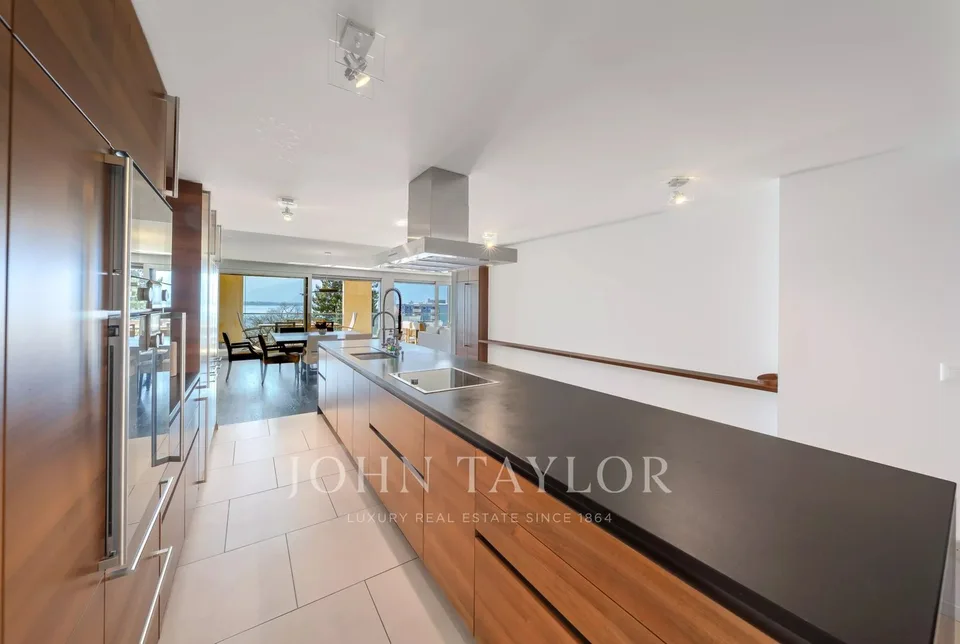 Einzigartiges contemporaines Apartment mit Seeblick in Montreux – Foto 6 von 13