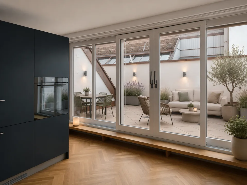 Exklusive 2.5-Zimmerwohnung mit Terrasse im neuen Kaiserhaus