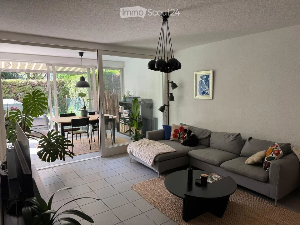 Appartement 2.5 pièces avec jardin privatif, Martigny centre