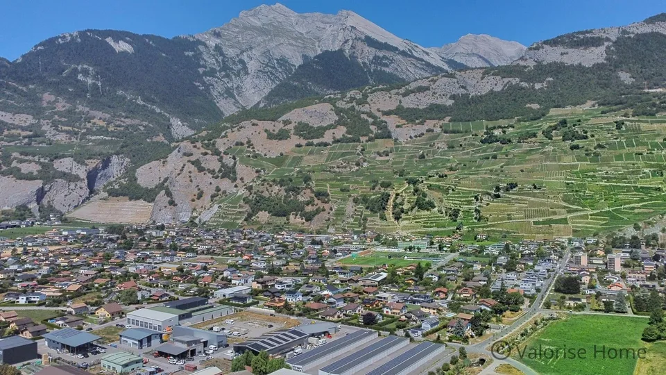 Terrain avec permis de construire à Vétroz – photo 6 sur 8