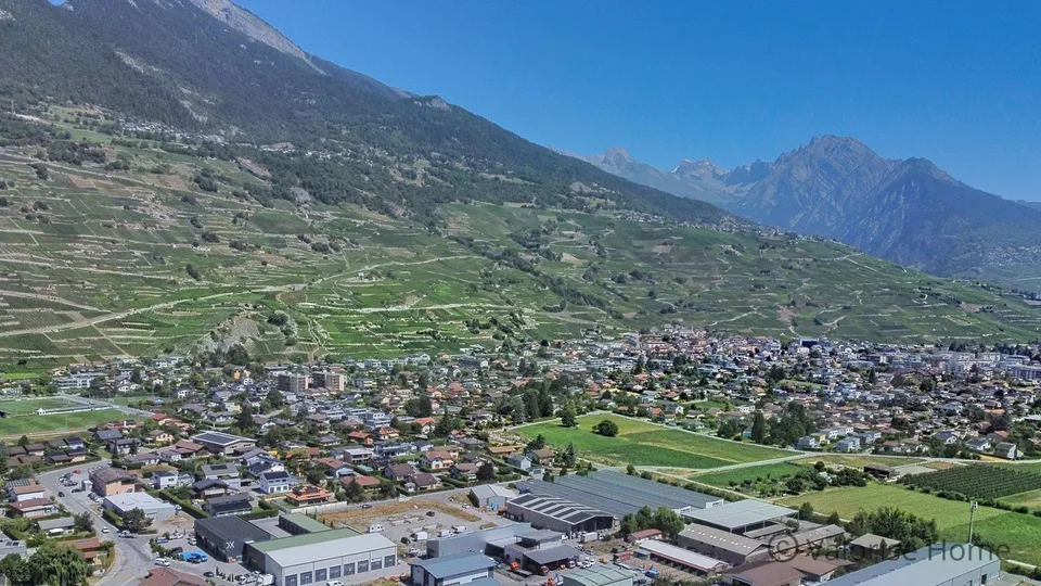 Terreno con permesso di costruire a Vétroz