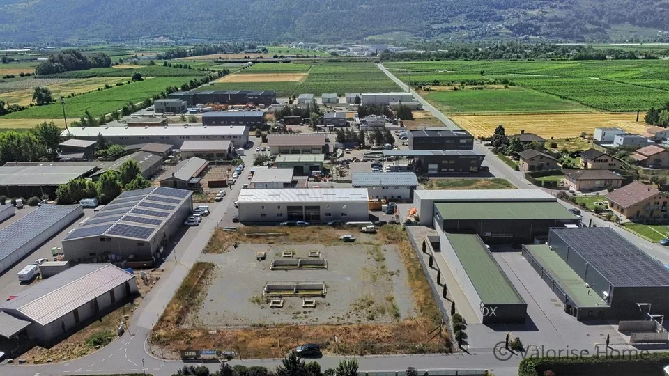 Terreno con permesso di costruire a Vétroz